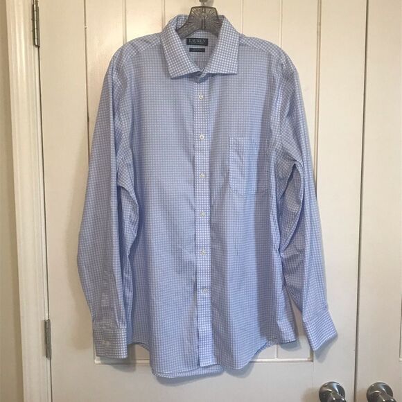Lauren Ralph Lauren Regular Fit Stretch Fabric Long Sleeve Casual Shirt - Picture 2 of 8